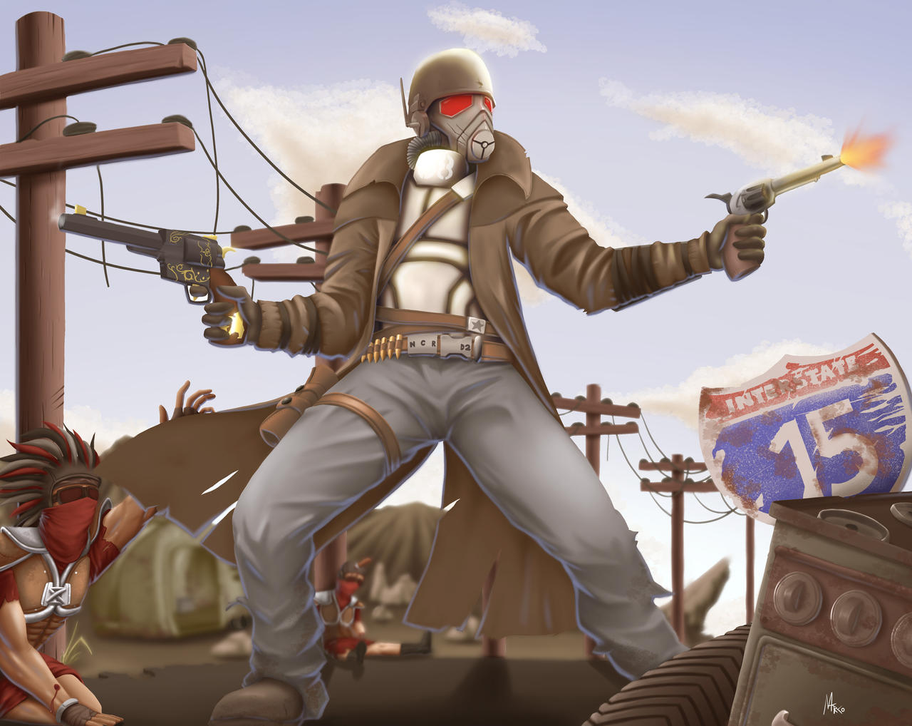 Nvt Ranger NCR Veteran Ranger by MarcoFalcon on DeviantArt