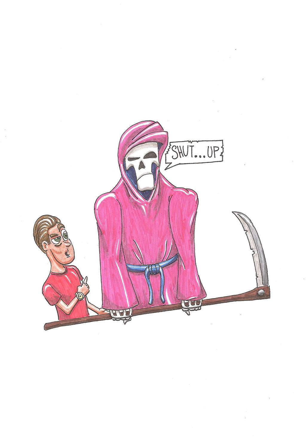 Pink Reapper Pink Reaper by arwestromen on DeviantArt