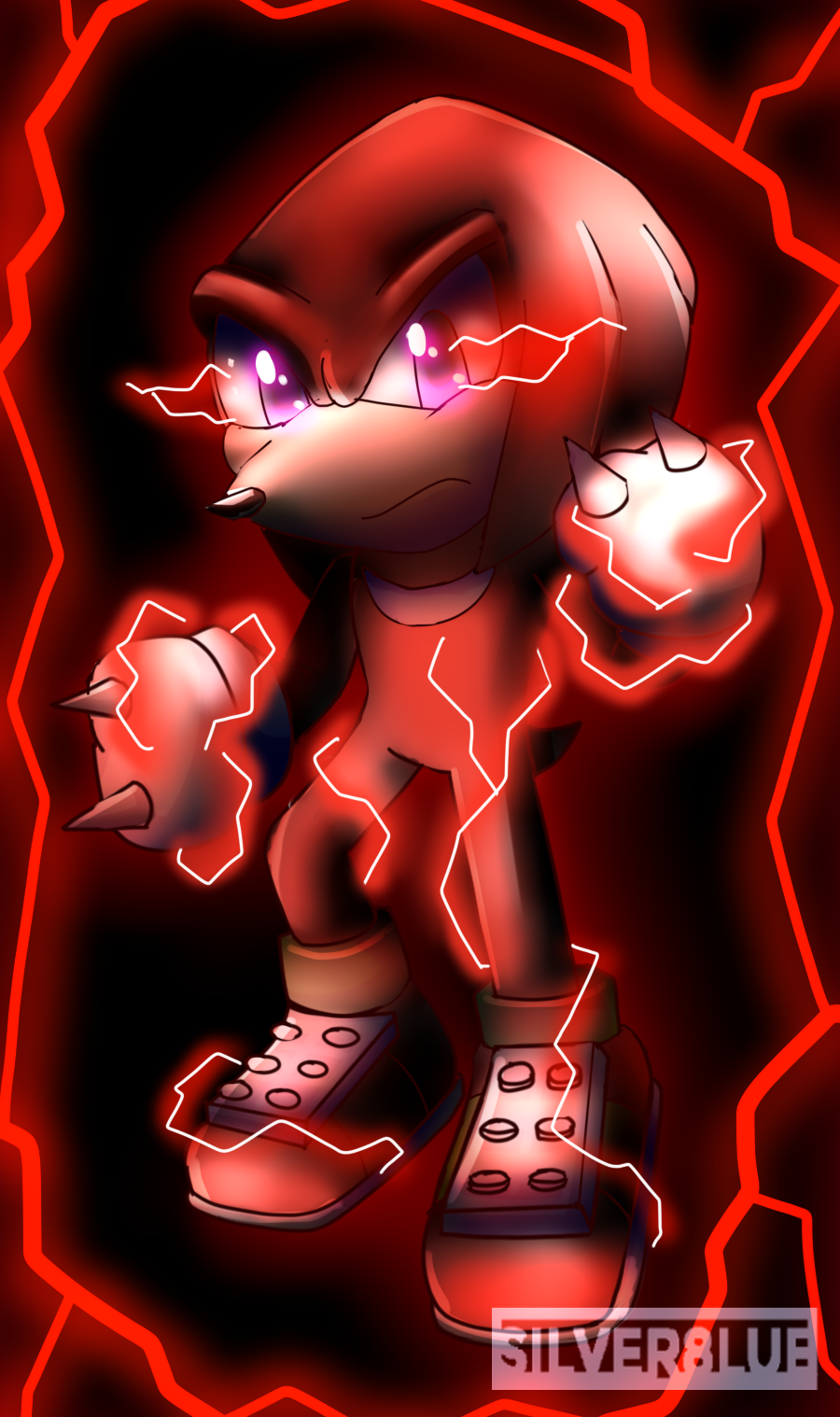 Knuckles movie effects (Sonic) by Silver8lue on DeviantArt