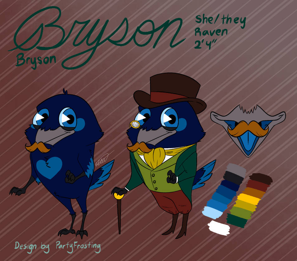 Bryson ref sheet (current) by CooliosCattix on DeviantArt