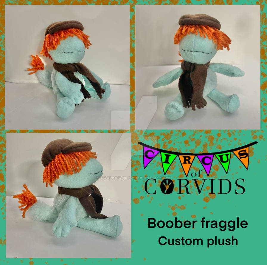 Boober fraggle custom plush by CooliosCattix on DeviantArt