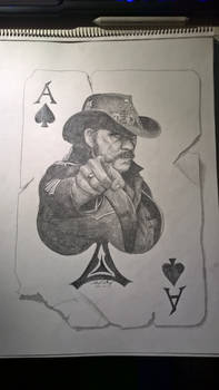 The ace of spades