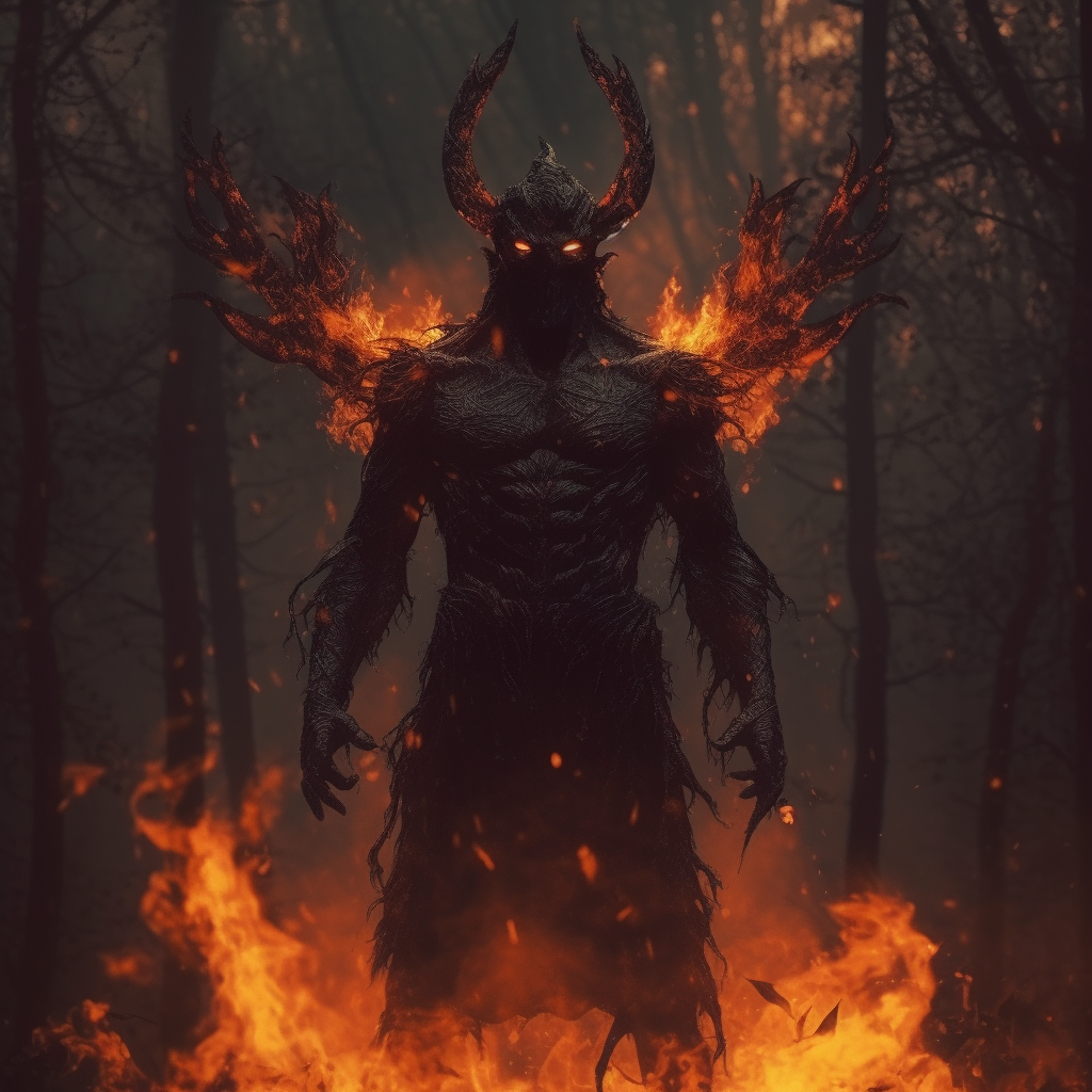 Forest Fire by futurefusionstudio on DeviantArt