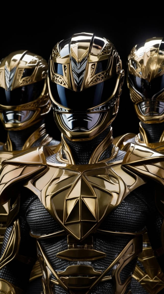 Gold Rangers by futurefusionstudio on DeviantArt