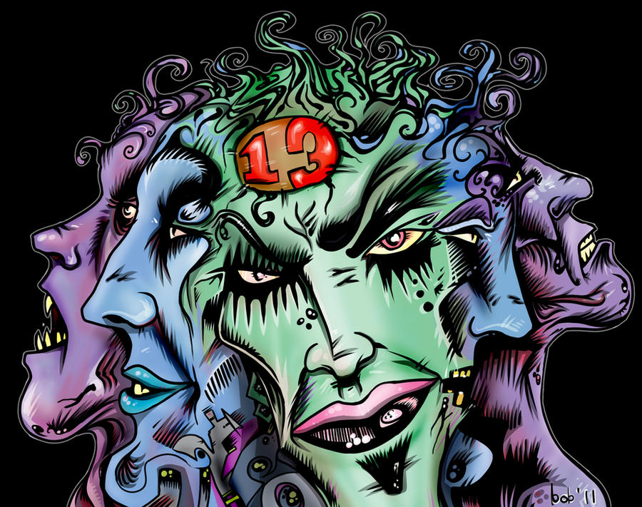 Megahead13 Deviantart 13 heads by mattbobshaw on DeviantArt