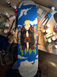 Skateboard Finished: At Peace