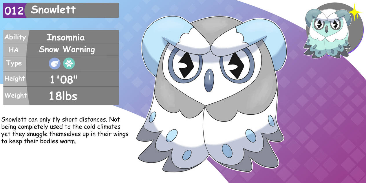 Snowlets Names 012 Snowlett by PandaArtSpresso on DeviantArt