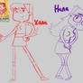 Xana and Hana Glama -WIP-