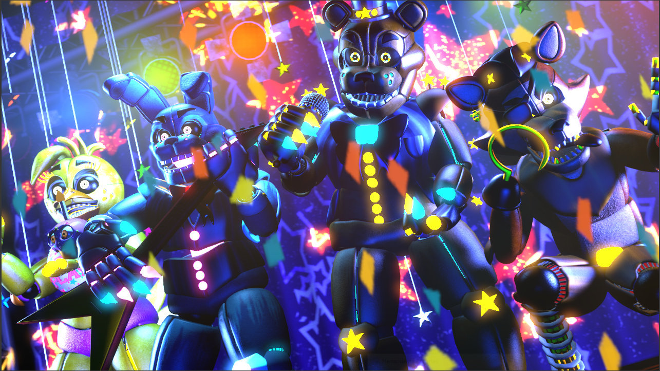 C4D FNAF  The Happy Animatronics by Tinar25 on DeviantArt