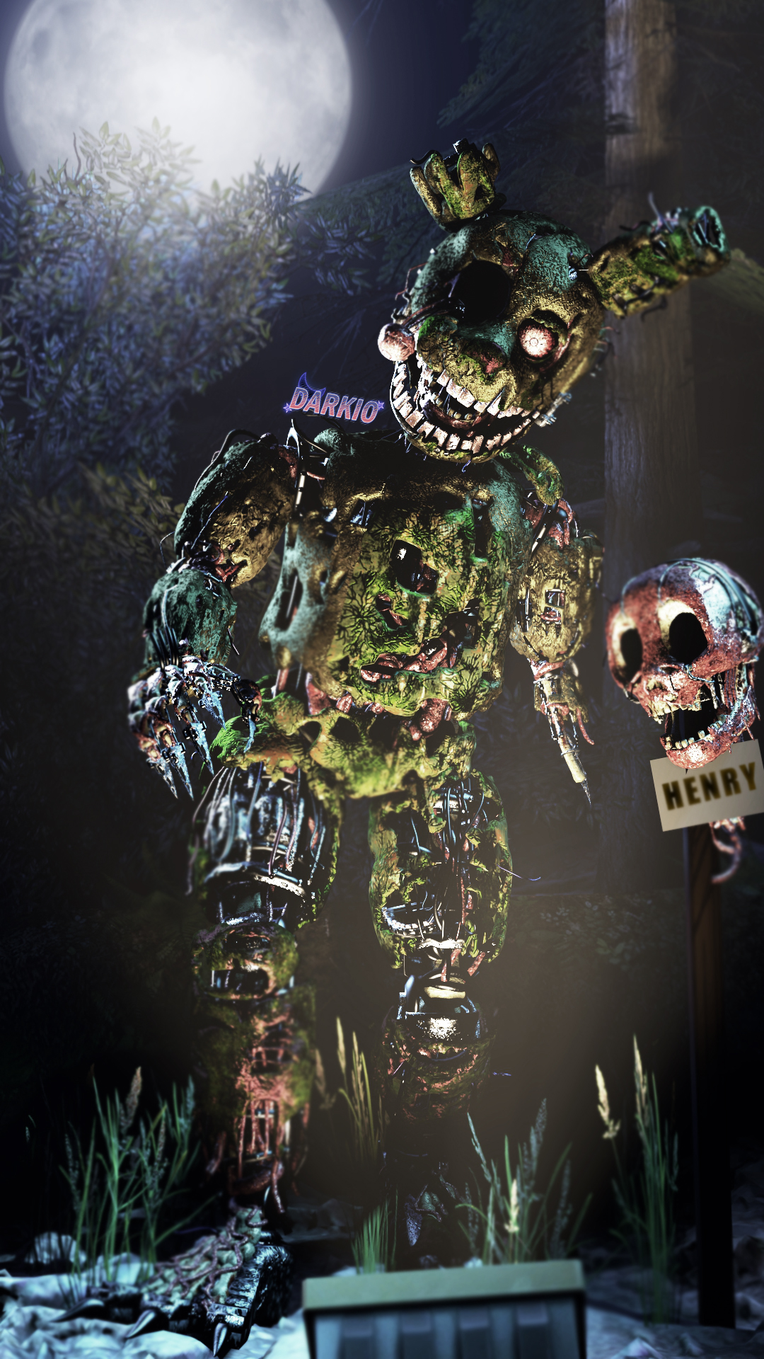 Steam Workshop::[SFM FNAF] Stylized Afton/ScrapTrap