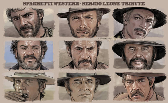 Spaghetti Western Sergio Leone tribute