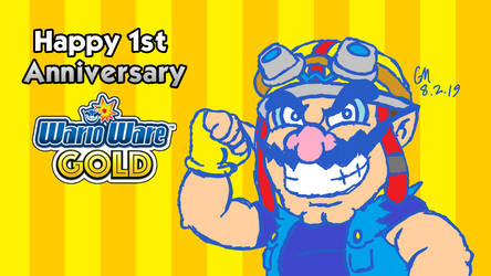 Happy Anniversary WarioWare Gold