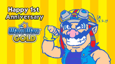 Happy Anniversary WarioWare Gold