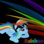 rainbow dash background