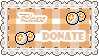 Please Donate Stamp