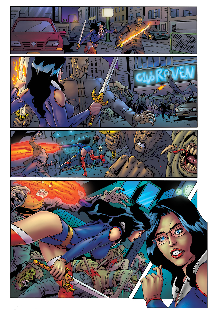 Grimm Fairy Tales Unleashed #1 page 20 colors