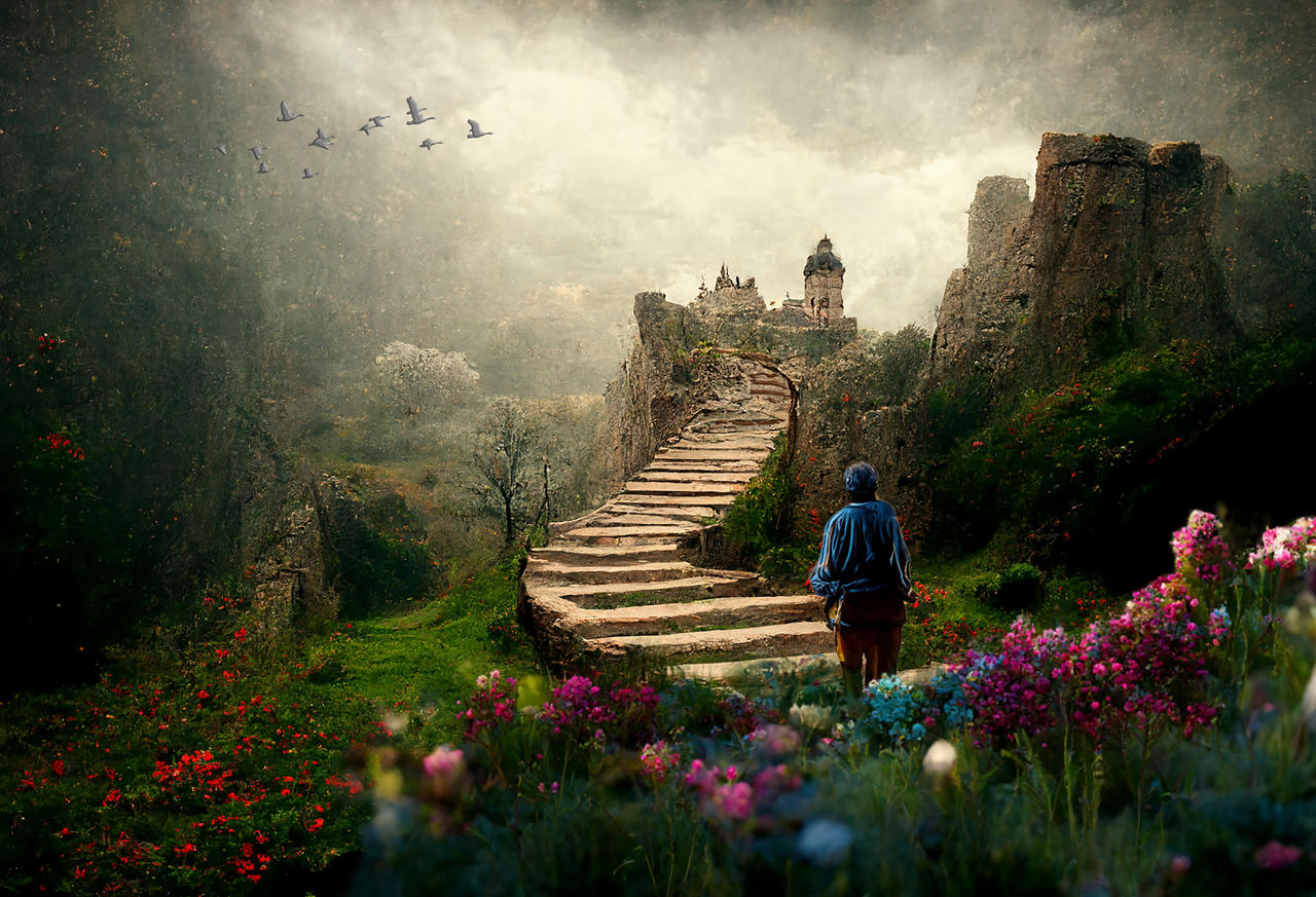 Castle steps by Nimrask10 on DeviantArt