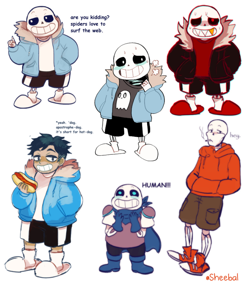 Sans AU Dump