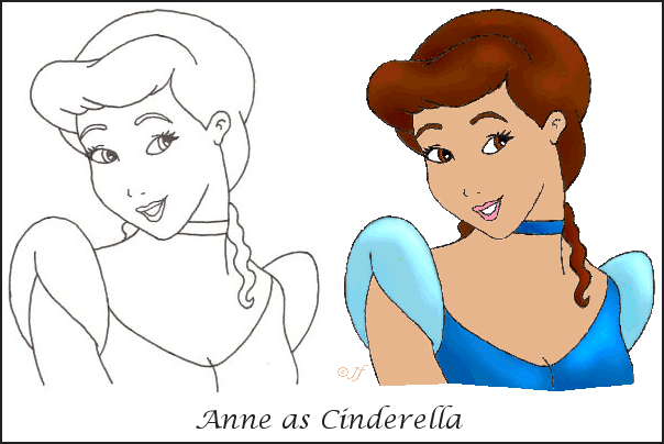 Request: Anne as Cinderella