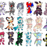 Anthros big batch 4 - 17/21 OPEN