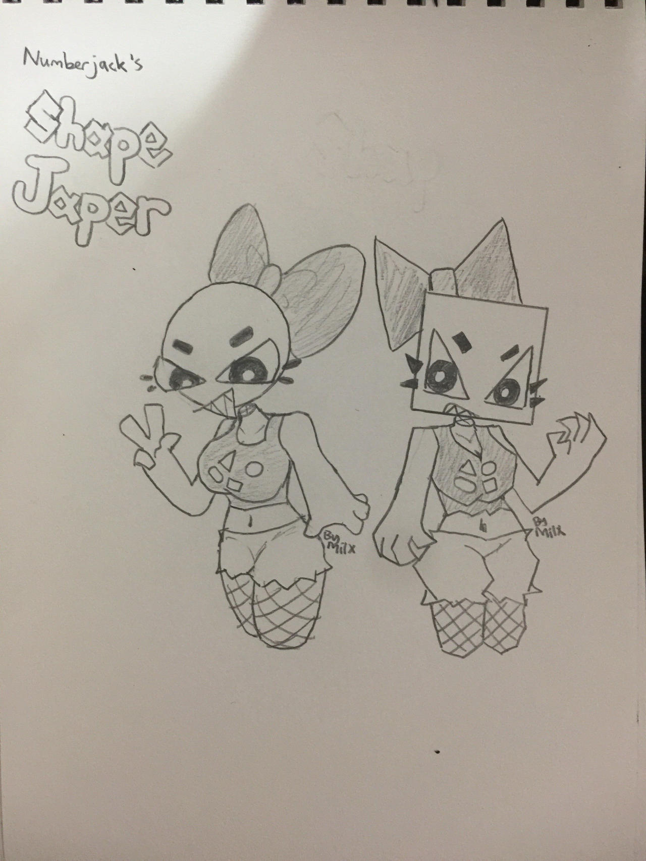 Numberjacks Designing Humans Human Shape Japer from the Numberjacks by MilX3 on DeviantArt