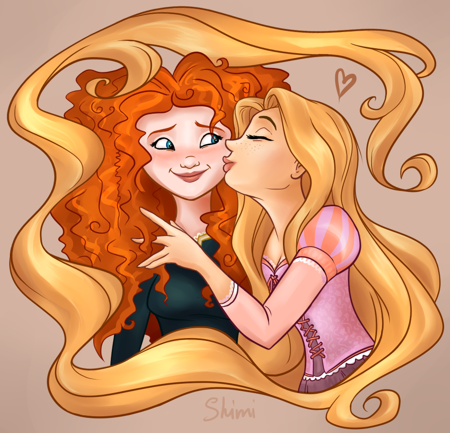 Merida X Rapunzel