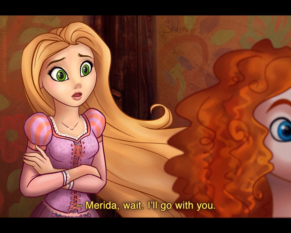 I'll Go With You - Merida and Rapunzel