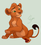 Akono - Kiara and Kovu's Son by EmilyJayOwens