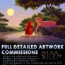 PayPal Full Detailed Artwork Commissions OPEN