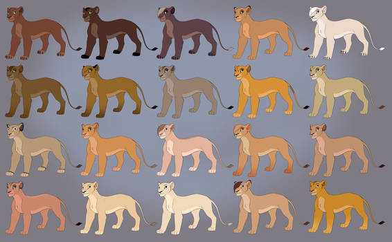 $1 Lioness Adopts - FOUR LEFT