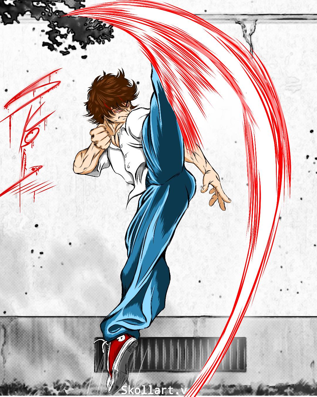 Baki Wallpaper by coolkat122 on DeviantArt