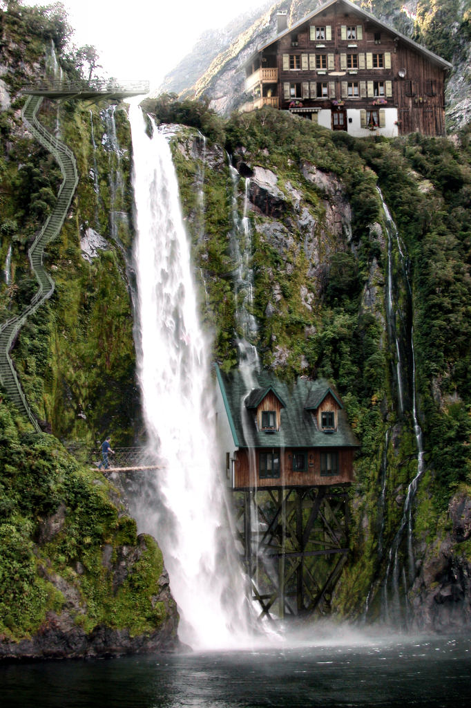 Waterfall House