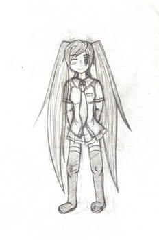 Hatsune Miku Sketch