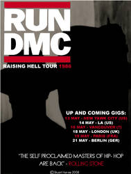 Run DMC Tour Poster