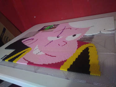 Pink Lars Bead Art