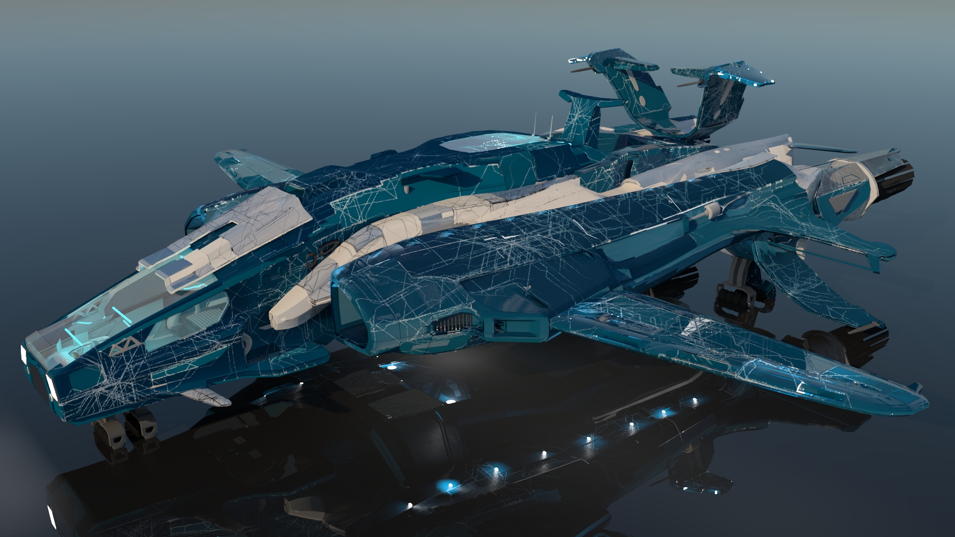 Spaceship 3D model by 3DMarcin on DeviantArt Spaceship 3D model by 3DMarcin on DeviantArt