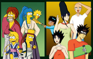 Simpsons and Kenshingumi