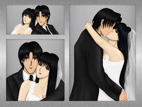 Aoshi and Megumi Married 2