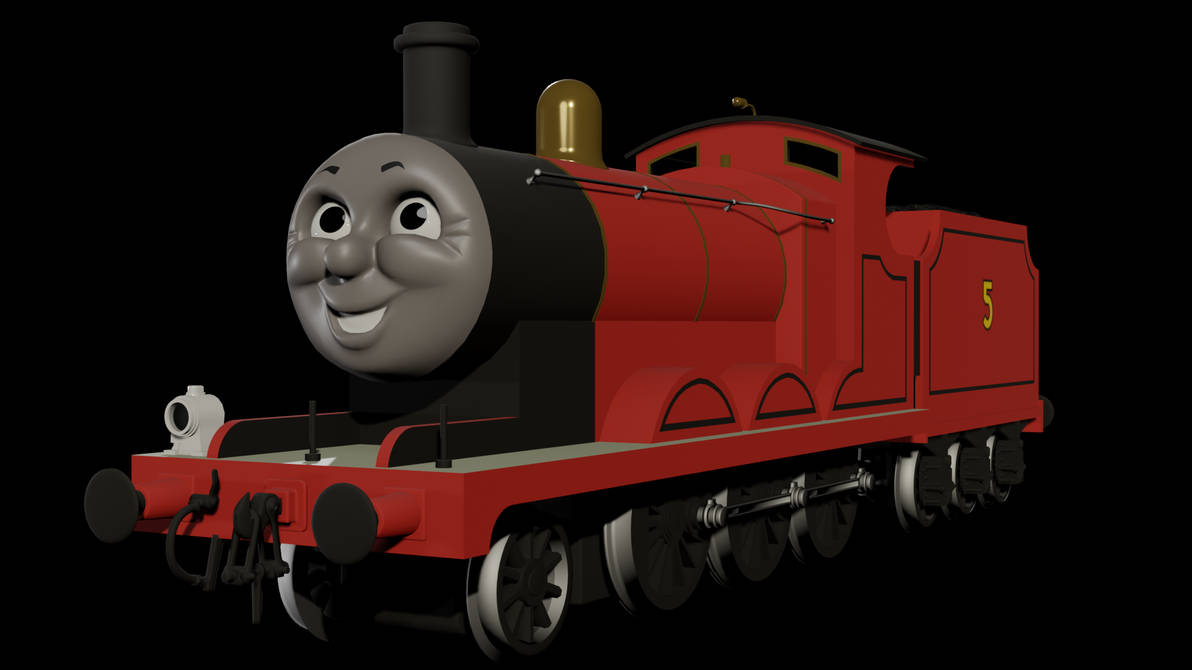 James The Red Engine (Render) by PlaneHarmony389 on DeviantArt