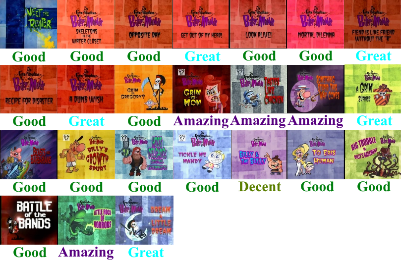 The grim adventures of billy and discount mandy season 1 episode 1 full episode