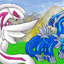 Dialga Vs. Palkia