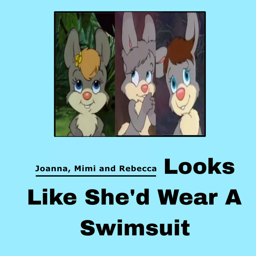 Rabbit Sisters looks like she'd wear a swimsuit by Isaiahfan2007 on ...
