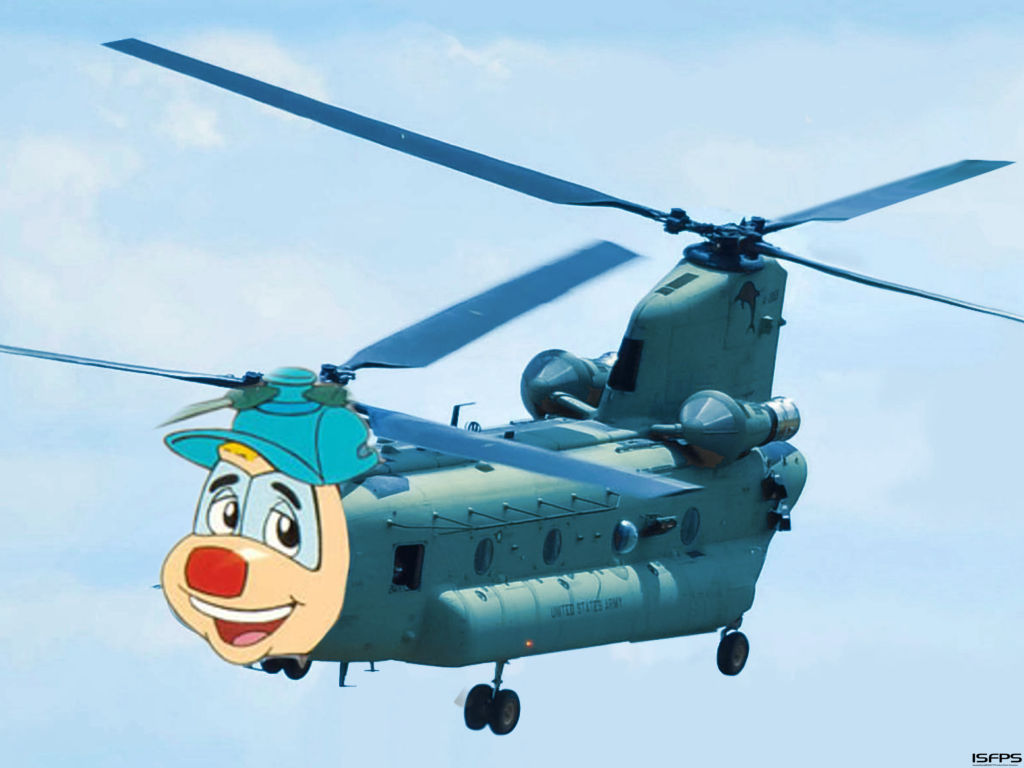 Ed Copter Chuck the Twin-Rotored Helicopter in Live Action by Isaiahfan2007 on ...