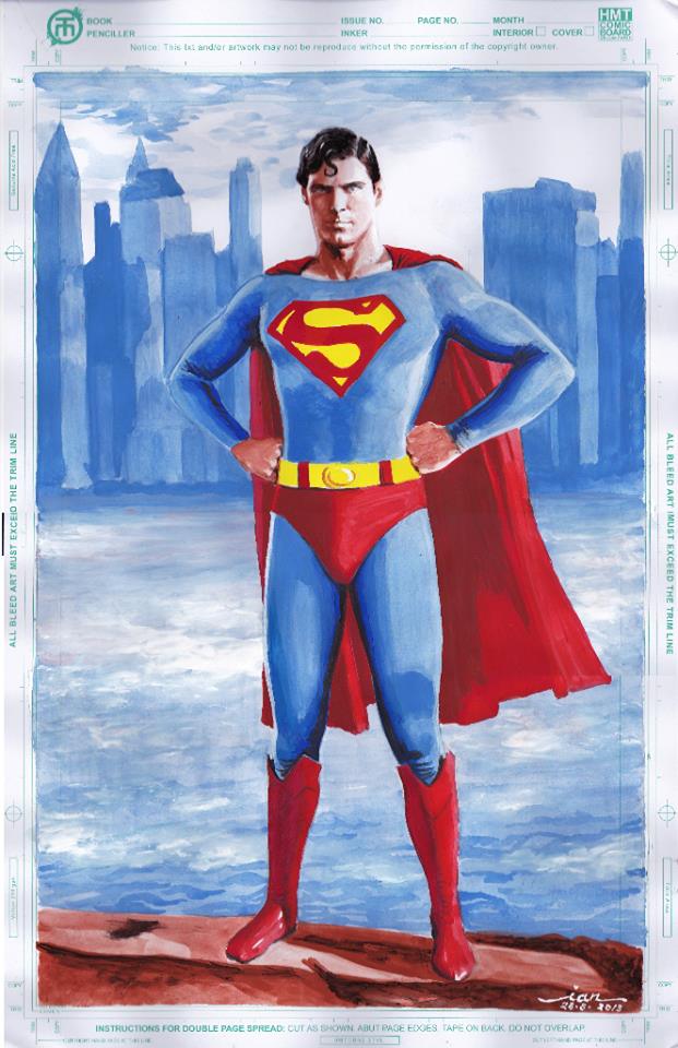 SUPERMAN : CHRISTOPHER REEVE by Ianrialdi on DeviantArt