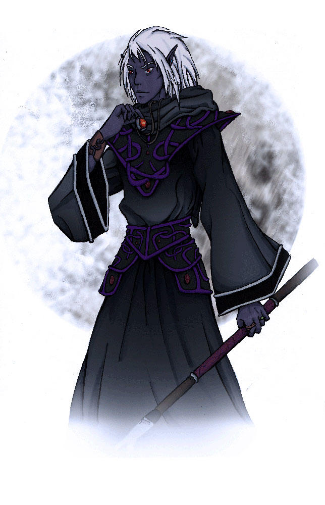mm - dark elven mage https: creation Images High... Dark elf mage by Stacialune on DeviantArt