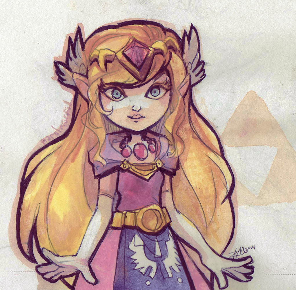 The Legend of Zelda - Toon Princess Zelda