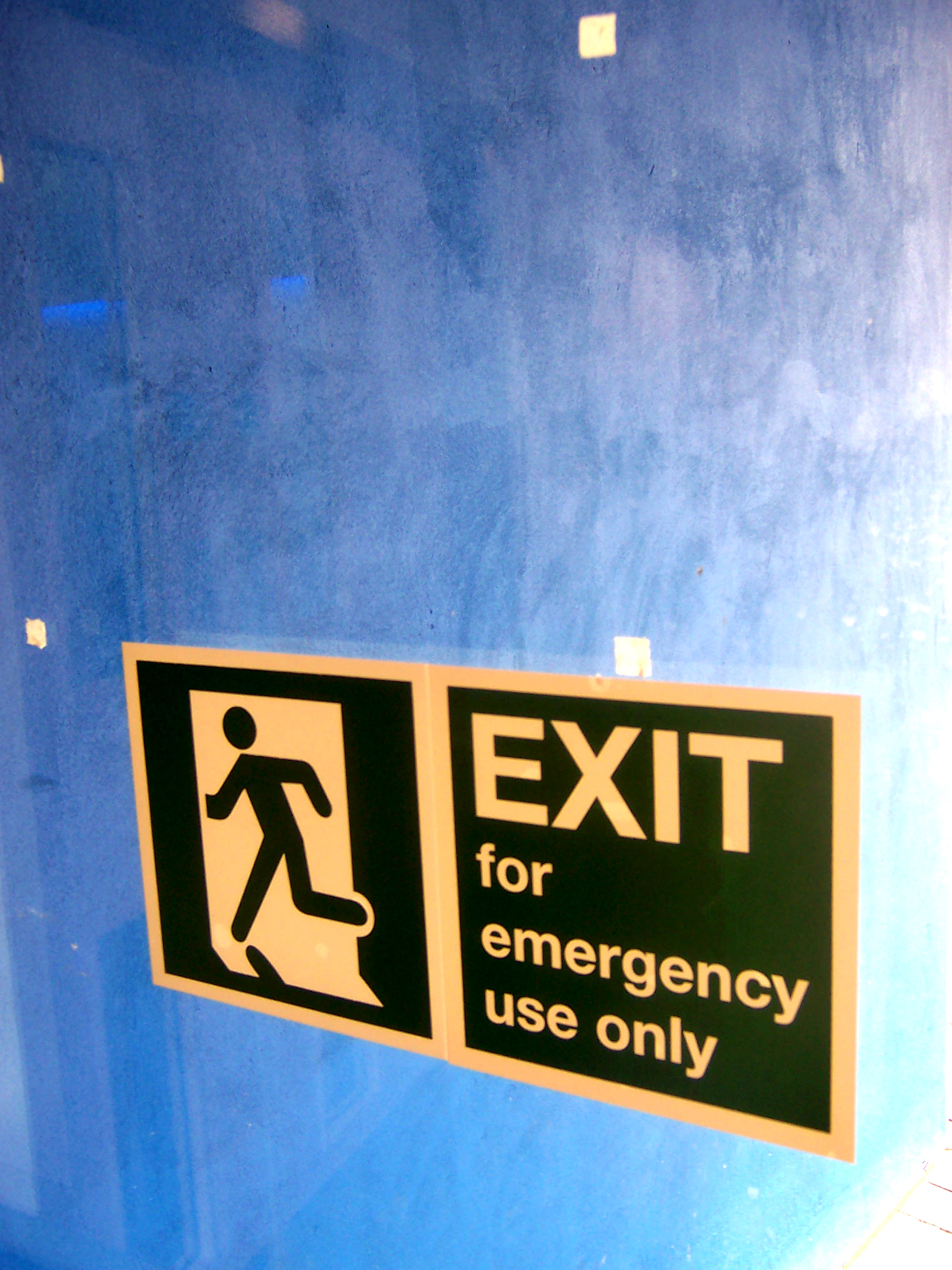 exit sign