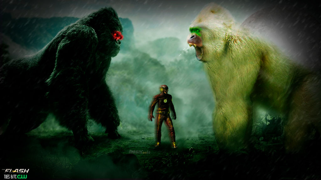 Grodd vs Solovar by MilkWithCookie on DeviantArt