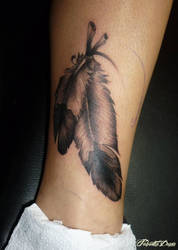 feather tattoo