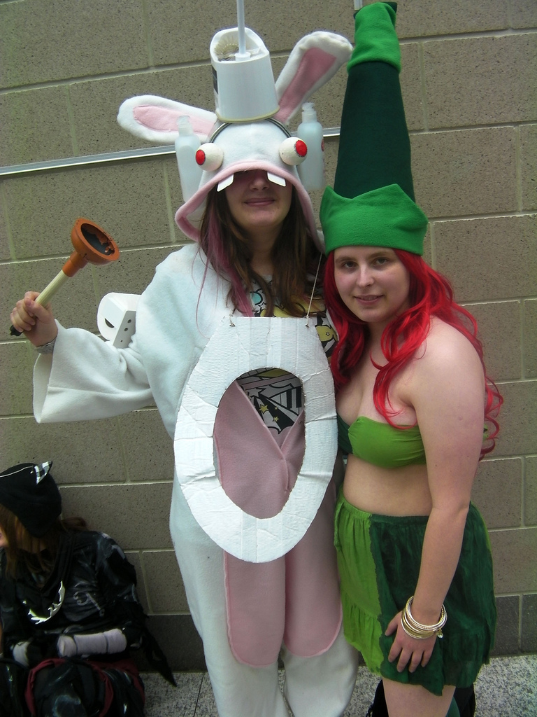 The Nymph and the Rabbid